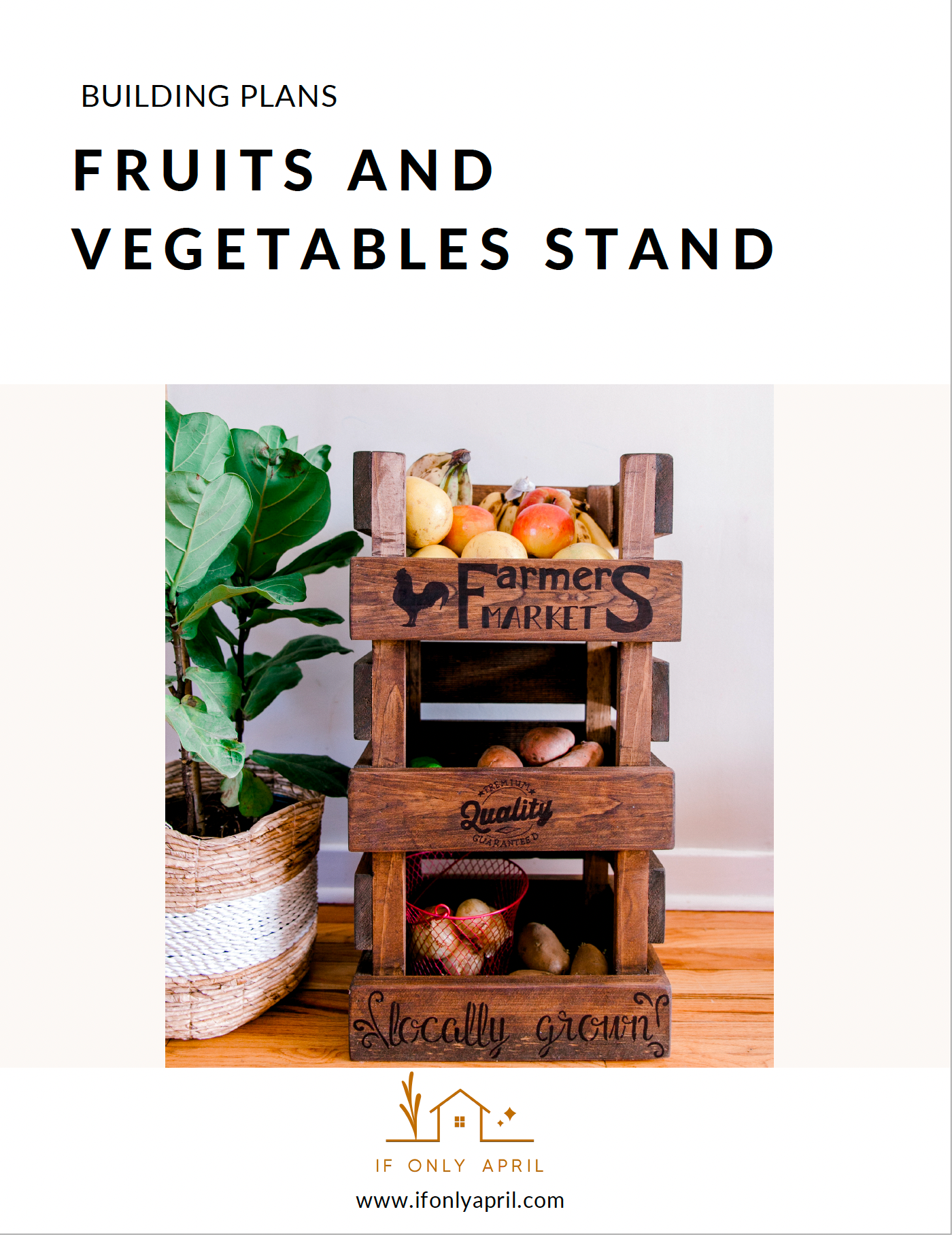 DIY Fruit Veggie Storage Rack