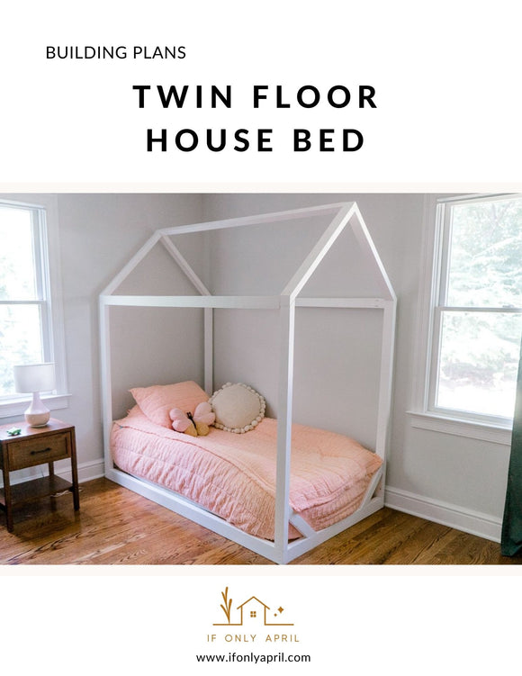 Twin floor house bed building plans