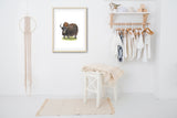 Yak Wall Art Print, DIGITAL DOWNLOAD