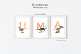 Letter U, Unenlagia Dinosaur print