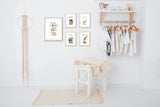 Nursery print, you are strong, brave, loved, digital download